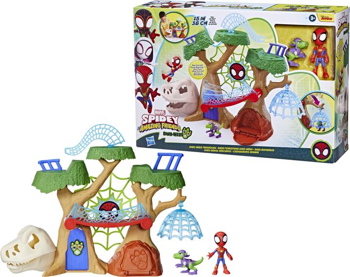 Produktbild Hasbro Saf Dinowebs Treehouse