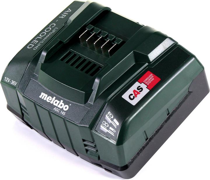 Produktbild Metabo Basis Set 3x Li-Power Akkupack 18 V 5,2 Ah CAS Li-Ion Akku ( 3x 625028000 ) + ASC 145 (18 V)