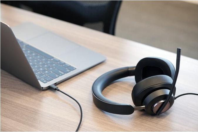 Actual product image Kensington Headset H2000 PROVC USB-A/USB-C black (Cable, USB-C)