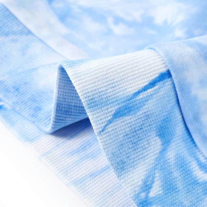 Immagine prodotto VidaXL Felpa da bambino azzurro 104,Materiale: 85% cotone. 15 (104)