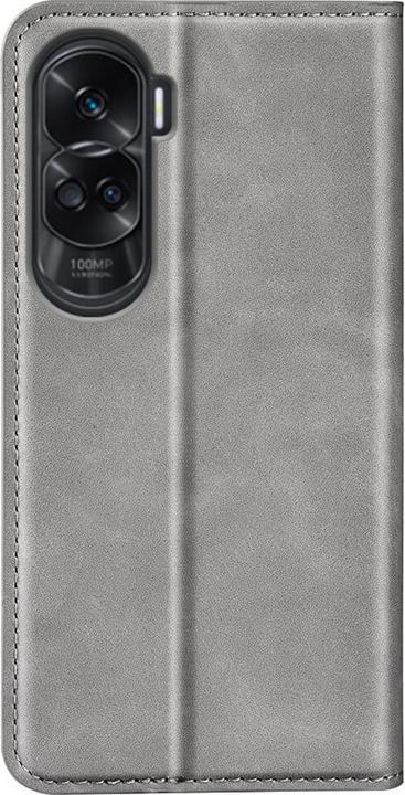 Productafbeelding Cover-Discount Honor 90 Lite - Stand Flip Hoesje Grijs (Honor 90 Lite)
