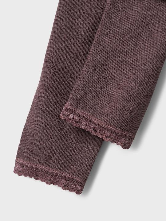 Produktbild Name it Nbfwang Wool Needle Legging Solid Noos (74)
