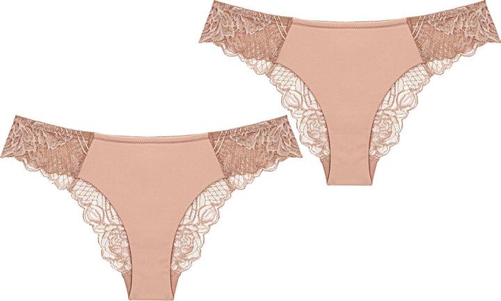 Triumph Brasilslip Wild Peony Florale Brazilian (40, 2er Pack)