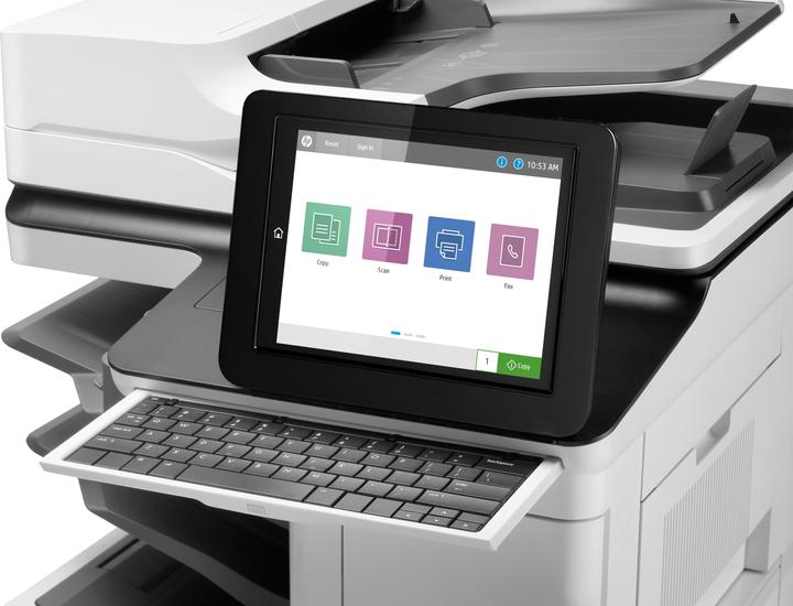 Actual product image HP LaserJet Enterprise Flow MFP M636z Printer (Laser, Black and white)