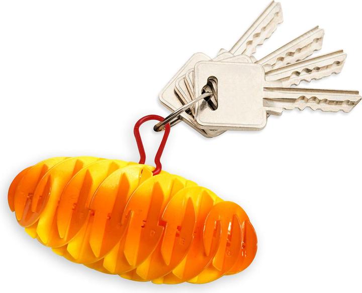 Actual product image Toi-Toys Morf Worm Fidget key ring