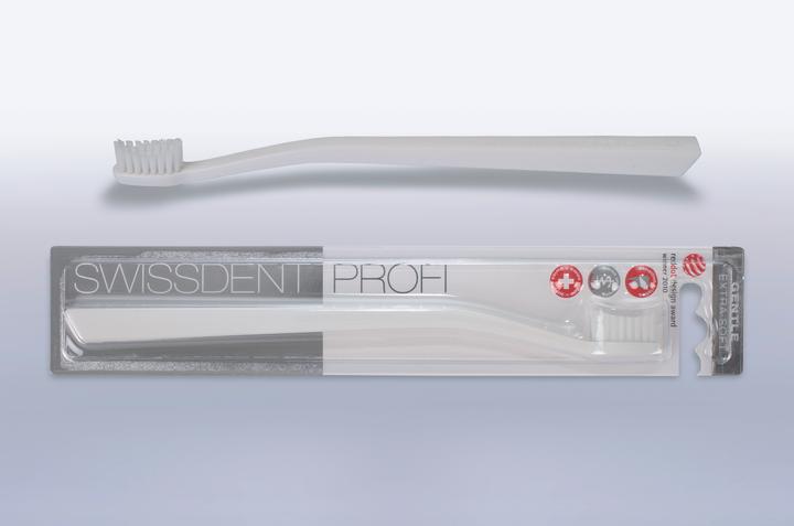 Produktbild Swissdent PROFI Gentle Zahnbürste Extra-Soft Weiss (1 Stk) (Extra weich, 1 x)