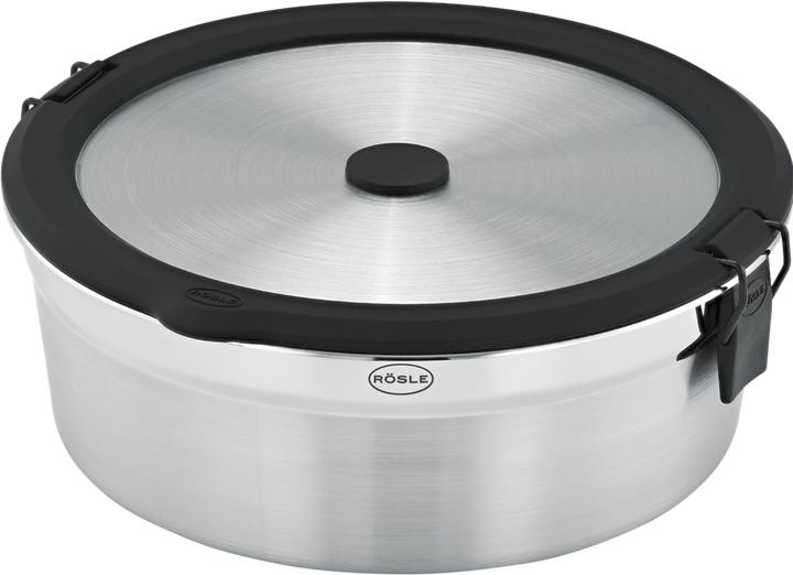 Produktbild Rösle Edelstahldeckel Flexx 2Go rund mit Clips 0.4 l (13.50 cm, Metall)