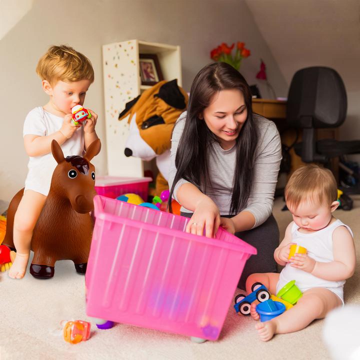 Actual product image Relaxdays Hopping Animal Horse