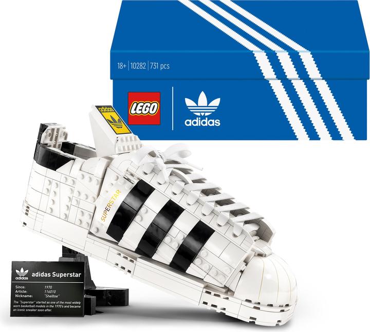 Productafbeelding LEGO Adidas Originals Superstar (10282, LEGO Icons)