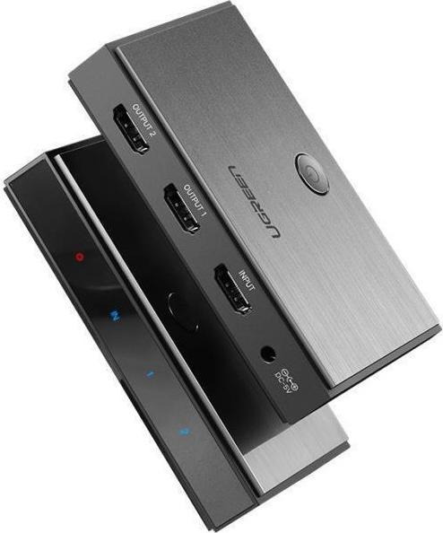 Actual product image Ugreen HDMI splitter 2 port 4K/60Hz CM186 50707