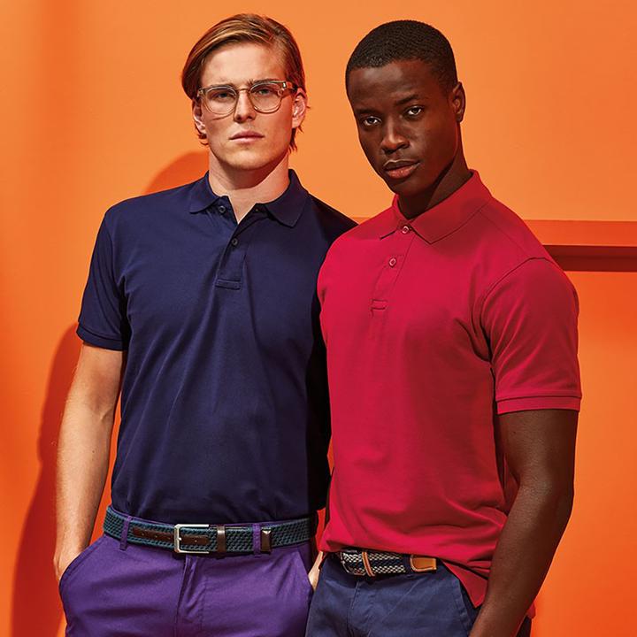 Produktbild Asquith & Fox Poloshirt Baumwolle Aus Biologischem Anbau (M)