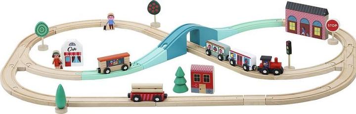 Produktbild Vilac Holzschienenbahn Set