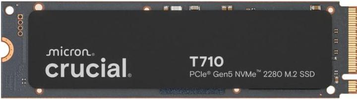 Actual product image Crucial T710 2TB SSD PCIe Gen5 NVME M.2 2280 (2000 GB, M.2 2280)