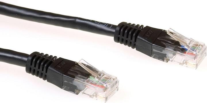 Produktbild IB8952 Netzwerkkabel 0,25 m Cat6 U/UTP (UTP) Schwarz (U/UTP, CAT6, 0.25 m)