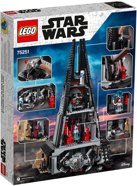 Actual product image LEGO Star Wars Darth Vader's Castle (75251, LEGO Star Wars)