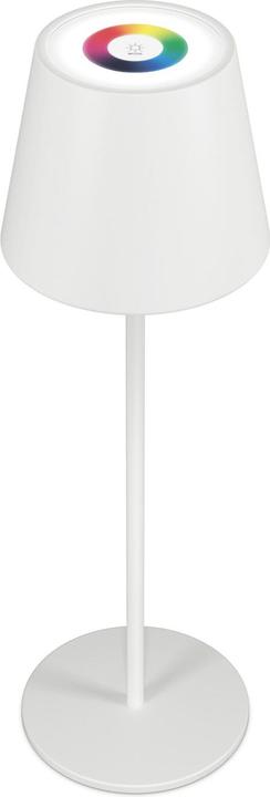 Image du produit RealPower Lampe de table LED-RGB à intensité variable avec batterie,blanc (200 lm)
