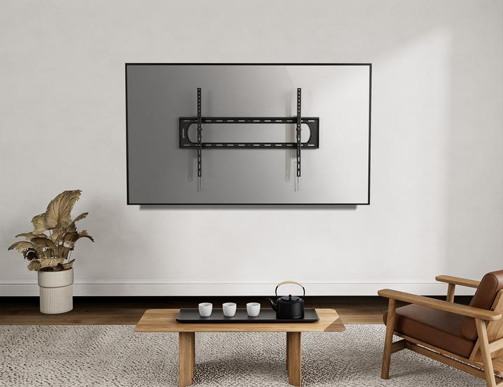 Produktbild Manhattan TV-Wandhalterung mit besonders hoher Traglast für Grossbildschirme, neigbar (Wand, 120", 120 kg)