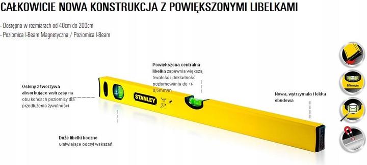 Actual product image Stanley 100cm spirit level (100 cm)