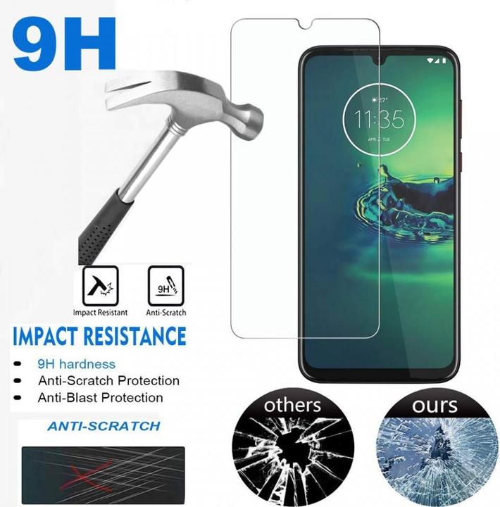 Produktbild Screenguard Motorola Moto G8 Plus Panzerglas Schutzfolie Case Friendly Design (1 Stück, Motorola Moto G8 Plus)
