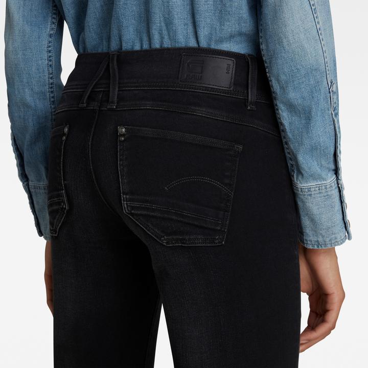 Actual product image G-Star Lynn Mid Skinny Elto Nero Superstretch dusty grey (W33/L32)