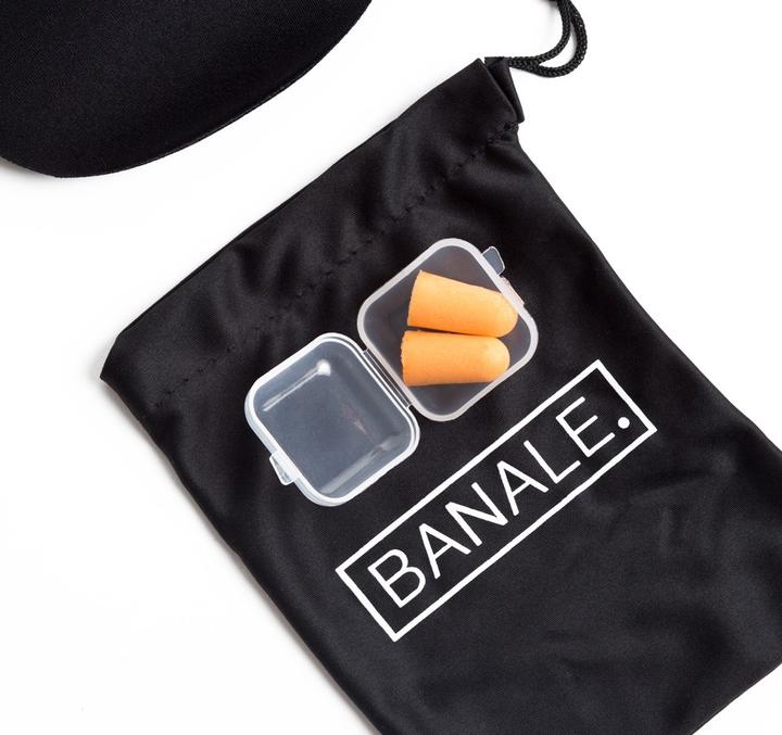 Immagine prodotto Banale Maschera per gli occhi e tappi per le orecchie (Maschera sonno)