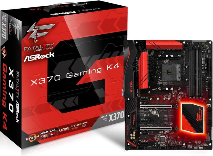 Actual product image AsRock X370 Gaming K4 (AM4, AMD X370, ATX)