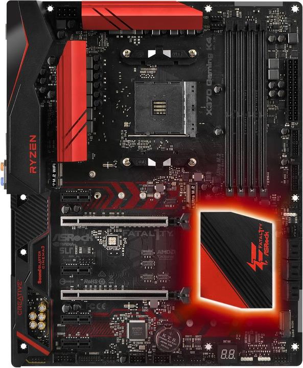 Actual product image AsRock X370 Gaming K4 (AM4, AMD X370, ATX)