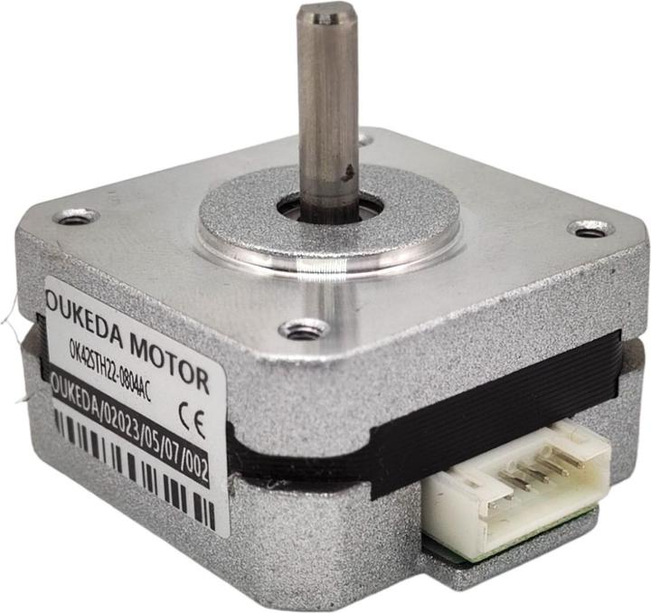 Purecrea 42x42x22mm stepper motor Nema 17 pancake 0.8A 0.09Nm OK42STH22-0804AC (Motor)