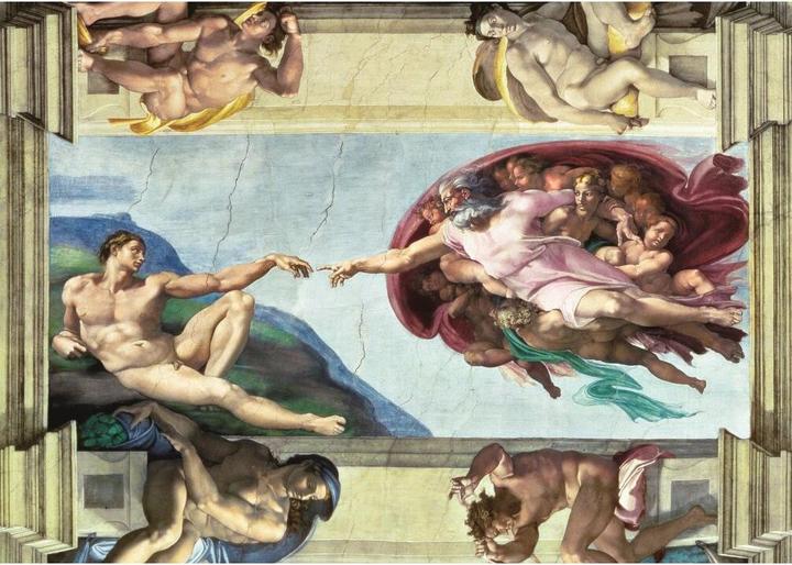 Produktbild Trefl Die Erschaffung Adams, Michelangelo (1000 Teile)