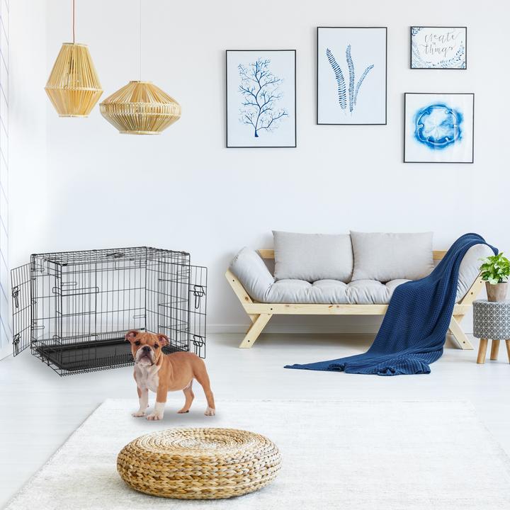 Actual product image Relaxdays Folding Dog Cage Size S-XXXL (Dog, Foldable)