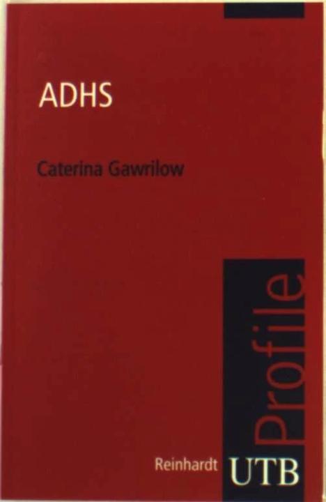 Produktbild Adhs (Deutsch, Caterina Gawrilow, 2009)
