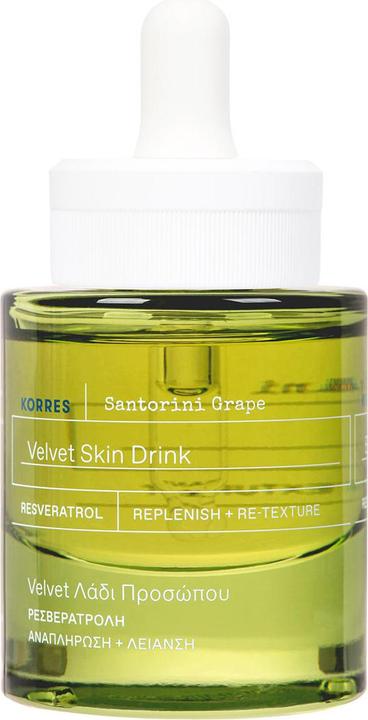Actual product image Korres Huile sèche pour le visage Santorini Grape Velvet Skin Drink - 30 ml (30 ml, Face oil)