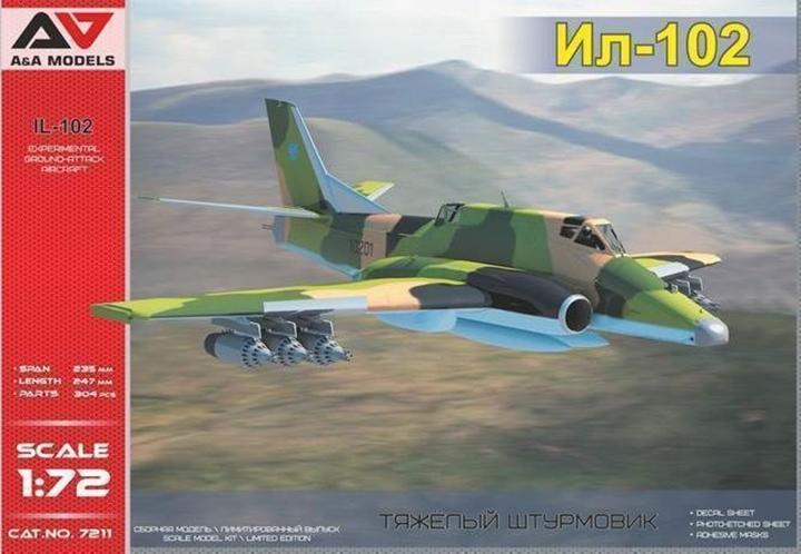 Produktbild Modelsvit IL 102 Experimental ground-attack aircra (Sukhoi Su-25' rival)