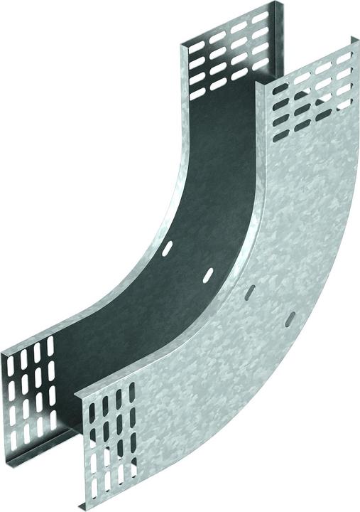 Actual product image OBO Bettermann OBO RBV 110 S FT Vertical bend 90Â° rising 110x100 steel (11 cm)