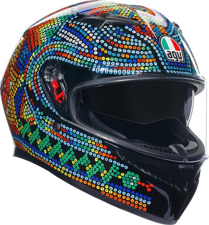 AGV Integralhelm K-3 Top Rossi Winter Test 2018 (59 - 60 cm, L)