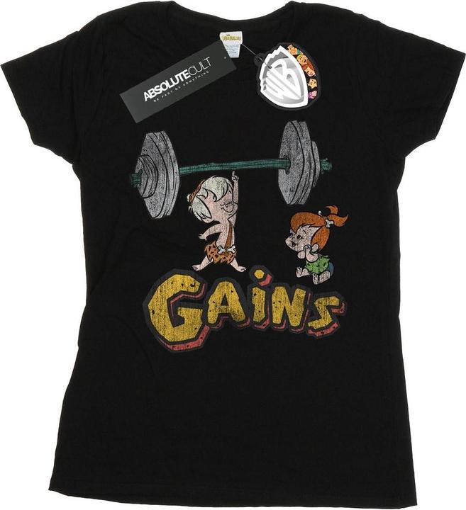 The Flintstones Bam Bam Gains Distressed TShirt (XL)