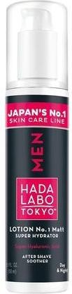 Actual product image Hada Labo Tokyo Men Lotion No.1 Matt Super Hydrator Hyaluron Serum Cosmetics for Men