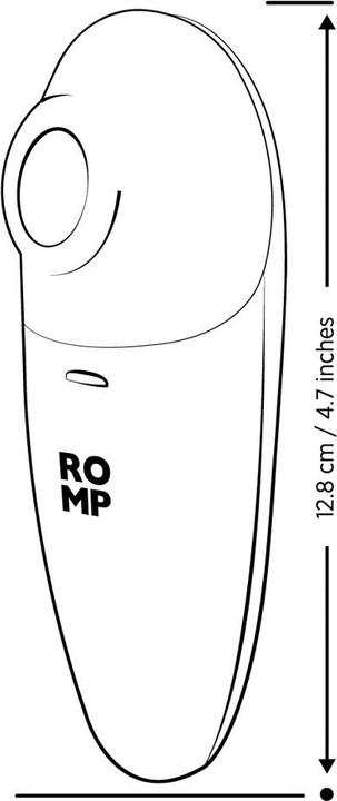 Actual product image Romp Switch X clitoral vibrator (1 pc)