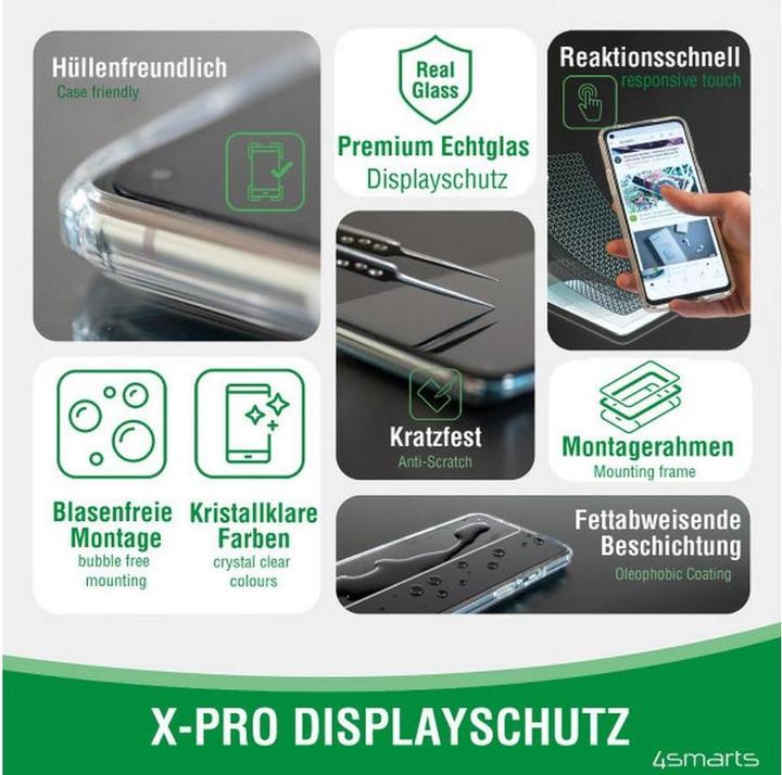 Image du produit 4smarts Second verre X-Pro (1 pièce(s), Apple iPhone 13)