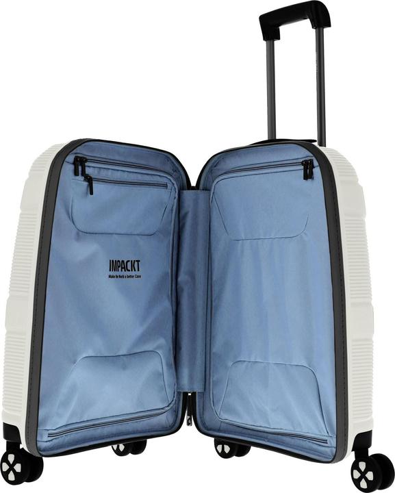 Actual product image Impackt IP1 - 4-wheel trolley with USB port, Polar (38 l, Hand luggage (up to 50 litres))