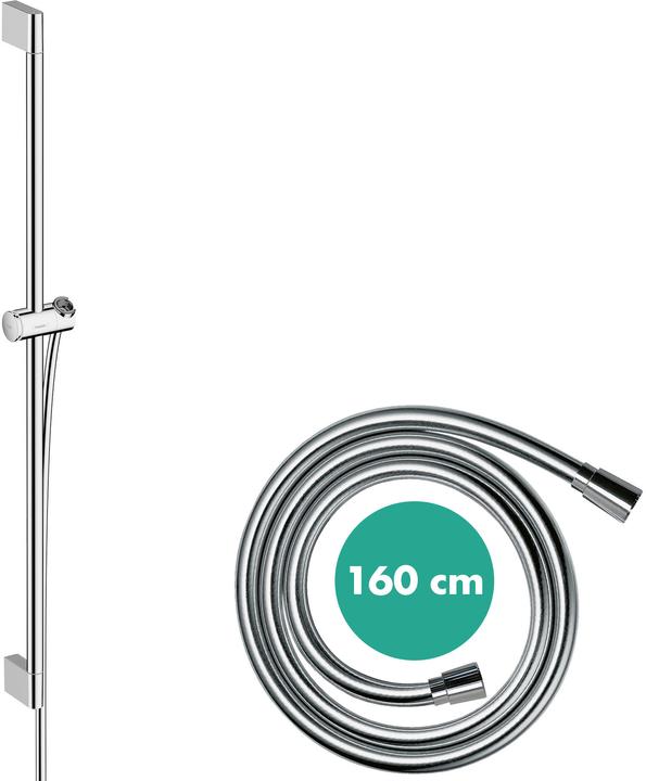 Produktbild hansgrohe Brausestange UNICA PULSIFY 900mm chrom