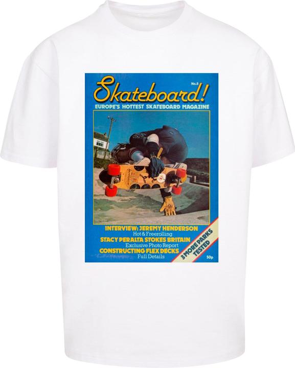 Merchcode The Skateboard Magazine Cover No 8 Oversize Tee - 169733