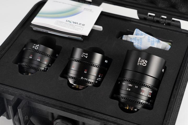 Produktbild Venus Optic Festbrennweite Laowa Cine Prime 3-Lens Kit (Wide+Marco) MFT (Micro Four Thirds, Micro Four Thirds)