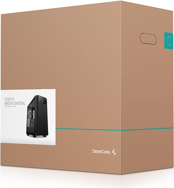 Actual product image Deepcool CH510 Mesh Digital (mATX, Mini-ITX, ATX, E-ATX)