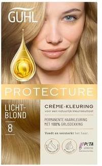 Immagine prodotto Guhl Crema protettiva Colore 8 Biondo Chiaro (8 Biondo chiaro)