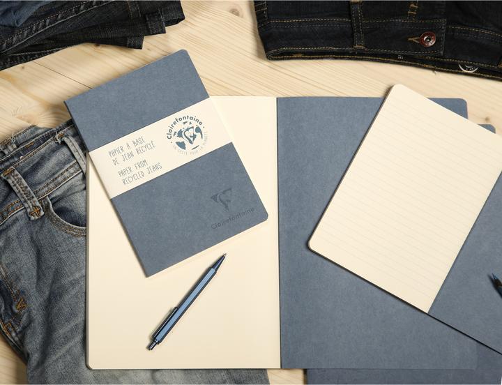 Actual product image Clairefontaine Jeans & Cocoa Notebook (A5, Lined)