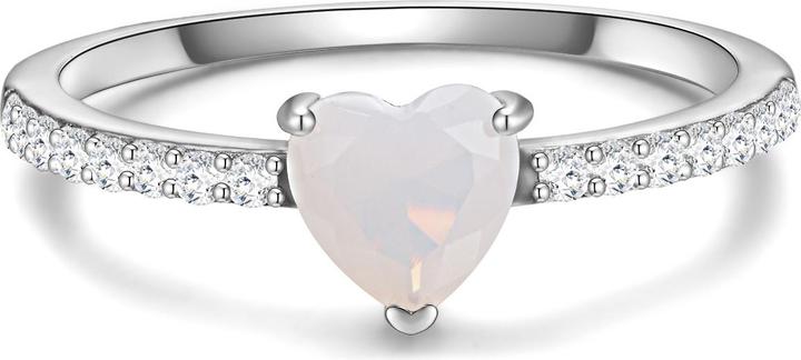 Actual product image Glanzstücke München Ladies Sterling Silver Moonstone (synth.) silver - 29968 (48, 925 Silver)