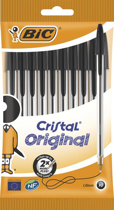 Immagine prodotto Bic Sacchetto di Cristal da 10 (Trasparente, 10 x)