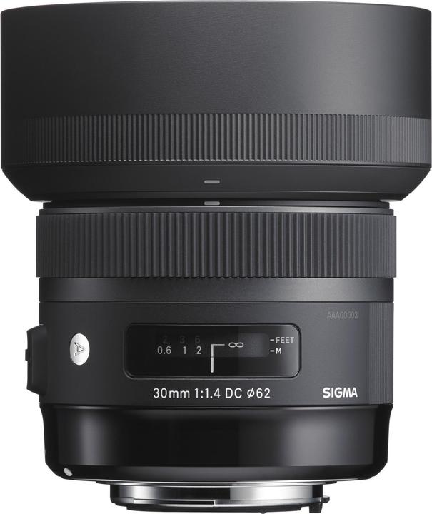 Image du produit Sigma 30mm, f/1.4 DC HSM ART, Canon EF-S (Canon EF-S, APS-C / DX)