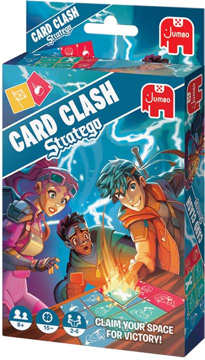Produktbild Jumbo Stratego Card Clash, d/f/i (Italienisch, Französisch, Deutsch)